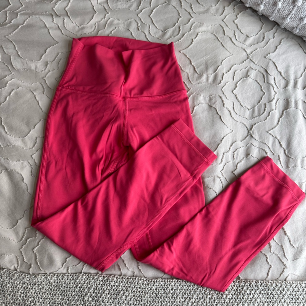 Glaze Pink Align Leggings 23” (2)